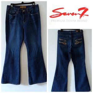 Seven 7 Bootcut Flare Womens Jeans Size 8